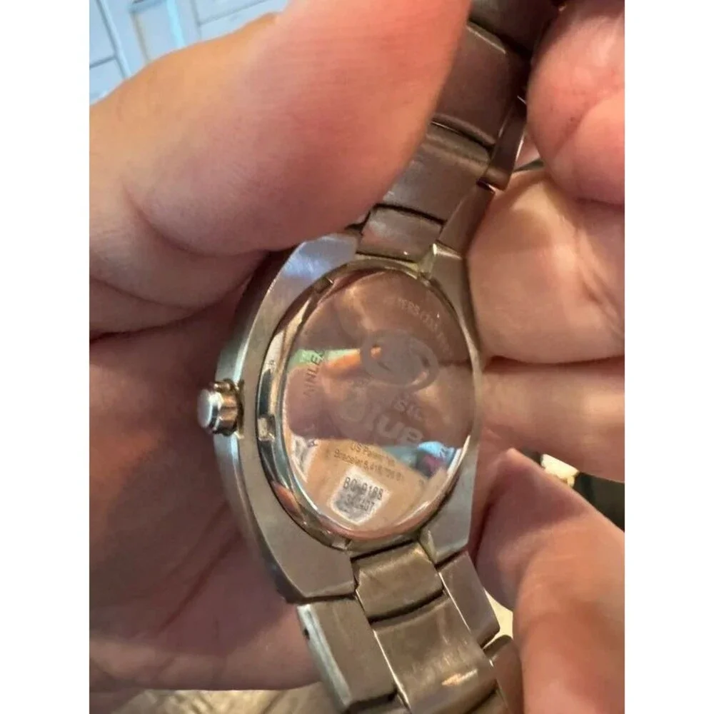 Fossil blue watch new battery